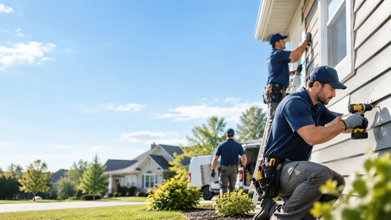 Cracked Siding Repair in Scranton, KS